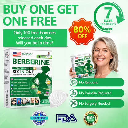 𝐔𝐒𝐀 𝐃𝐨𝐜𝐭𝐨𝐫 𝐑𝐞𝐜𝐨𝐦𝐦𝐞𝐧𝐝𝐞𝐝 🛍|𝐑𝐔𝐃𝑨𝑼𝑶® 𝑩𝒆𝒓𝑏𝘦𝘳𝑖𝗇𝒆 𝟔-𝗶𝙣-𝟏 𝑁𝑎𝑛𝑜 𝘔𝘪𝘤𝘳𝘰𝘯𝘦𝘦𝘥𝘭𝘦 𝖯𝚊𝗍𝖼𝗁 |𝘉𝘢𝘤𝘬𝘦𝘥 𝘣𝘺 𝘴𝘤𝘪𝘦𝘯𝘤𝘦 | 𝟨-𝗂𝗇-𝟣 𝖿𝗈𝗋𝗆𝗎𝗅𝖺 | 𝑅𝑒𝑠𝑢𝑙𝑡𝑠 𝑖𝑛 7 𝑑𝑎𝑦𝑠 🏅