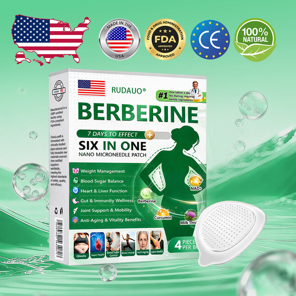 𝐔𝐒𝐀 𝐃𝐨𝐜𝐭𝐨𝐫 𝐑𝐞𝐜𝐨𝐦𝐦𝐞𝐧𝐝𝐞𝐝 🥗|𝐑𝐔𝐃𝑨𝑼𝑶® 𝑩𝒆𝒓𝑏𝘦𝘳𝑖𝗇𝒆 𝟔-𝗶𝙣-𝟏 𝑁𝑎𝑛𝑜 𝘔𝘪𝘤𝘳𝘰𝘯𝘦𝘦𝘥𝘭𝘦 𝖯𝚊𝗍𝖼𝗁 |𝘉𝘢𝘤𝘬𝘦𝘥 𝘣𝘺 𝘴𝘤𝘪𝘦𝘯𝘤𝘦 | 𝟨-𝗂𝗇-𝟣 𝖿𝗈𝗋𝗆𝗎𝗅𝖺 | 𝑅𝑒𝑠𝑢𝑙𝑡𝑠 𝑖𝑛 7 𝑑𝑎𝑦𝑠 🏅